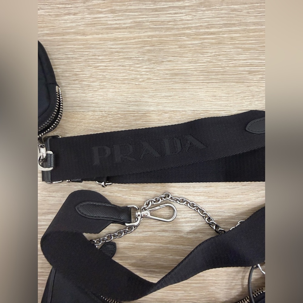 Prada re-nylon 2005 Black Shoulder Bag Set - Picture 8 of 16